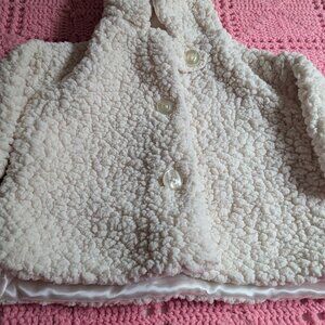 Bearington Baby Fluffy "Lamb" Jacket Size 6-12 Mo - Pre Owned
